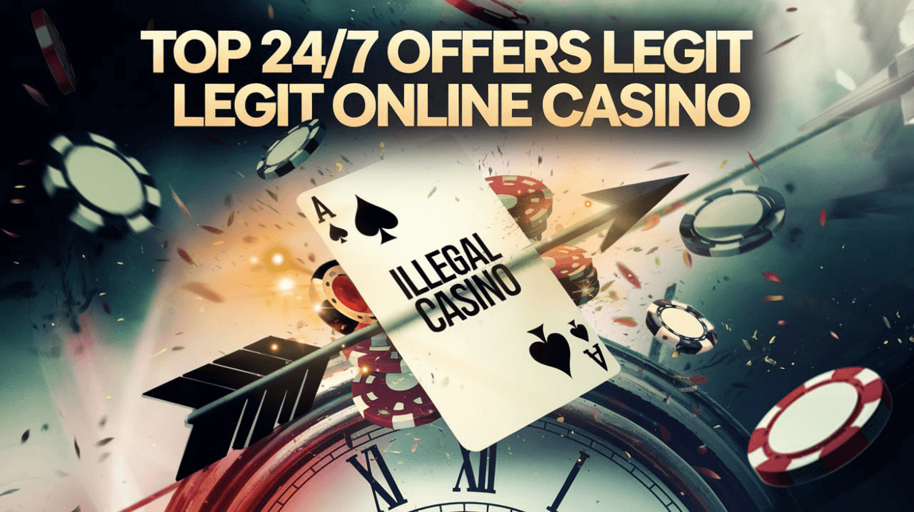 Top 24/7 Legit Online Casino Free 100 Bonus